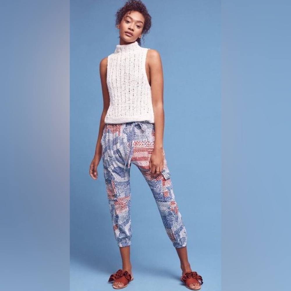 Anthropologie Hei
Hei Nouveau
Joggers Pants red white and blue size s